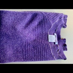 Paychi Guh Lavender cashmere crewneck sweater